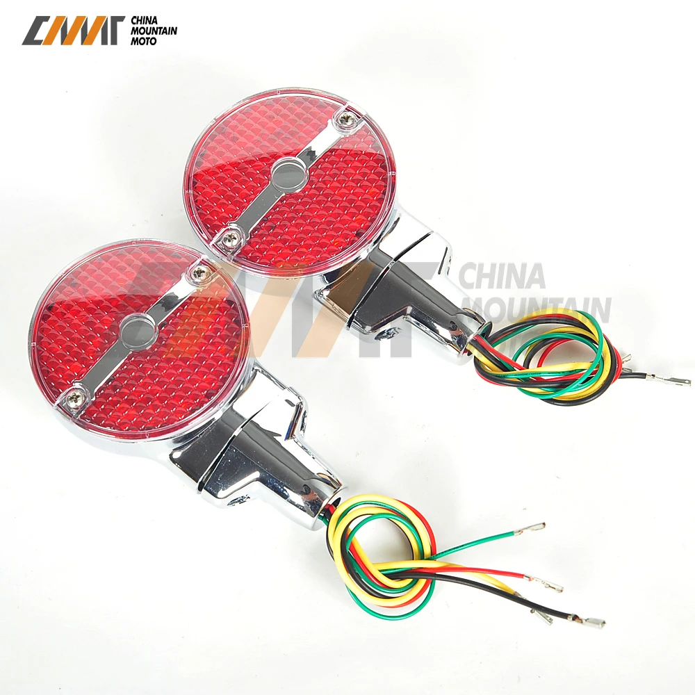 

LED Motorcycle Accessories Turn Signal Light Case for Harley Softail Classic FLSTC 1998-up and Touring Models 2001-up