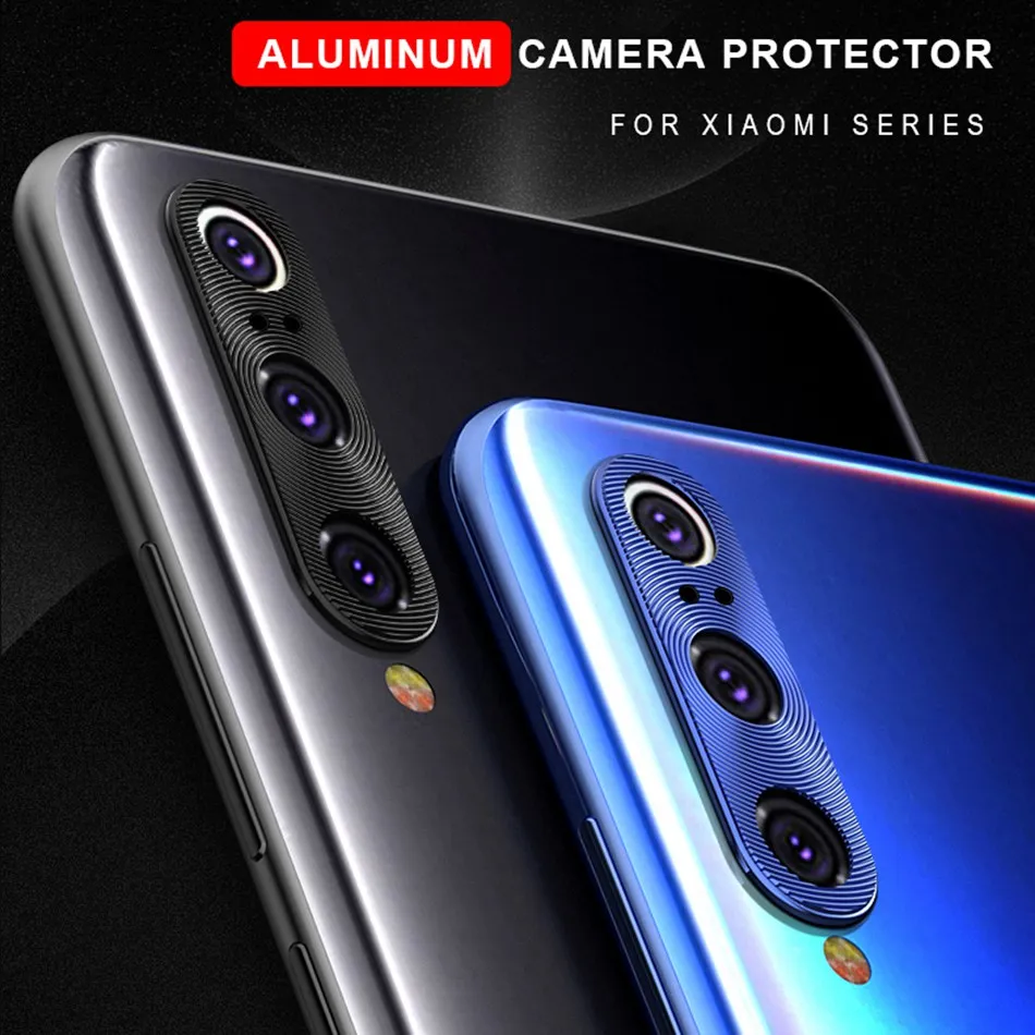 Металлический протектор объектива камеры для Xiaomi Mi 9 9T 8 SE 6X A2 алюминиевый