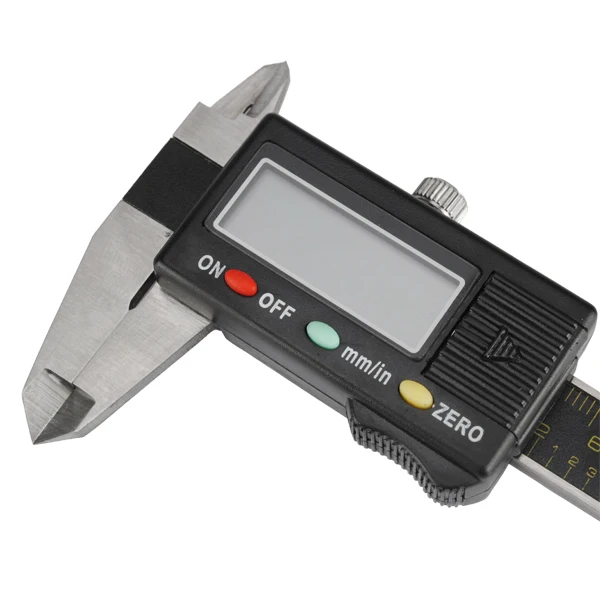 

0-100mm LCD Electronic Digital Vernier Caliper Stainless Steel Rule Gauge 0.01mm Micrometer Measuring Tool Micro Meter with Box