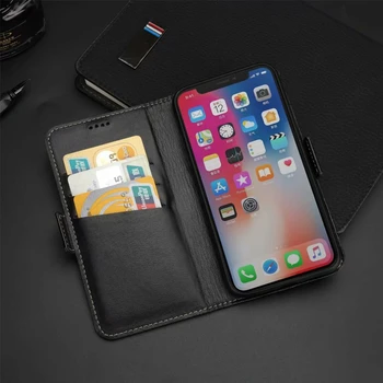 

Real Leather Case for iphone 6 6s 6 plus 6s plus Flip Wallet Case for iphone 7 8 7 plus 8 plus X Full body Protect Card Inset
