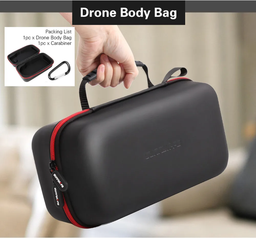 Для DJI Mavic 2 Pro/Zoom Drone Портативная сумка для хранения чехол путешествий + пульта