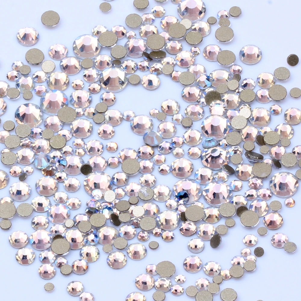 

Blue Moon Non Hotfix Crystal Rhinestones For Nails Art Decorations SS3-SS20 Flatback Strass Stones DIY Crafts Garments