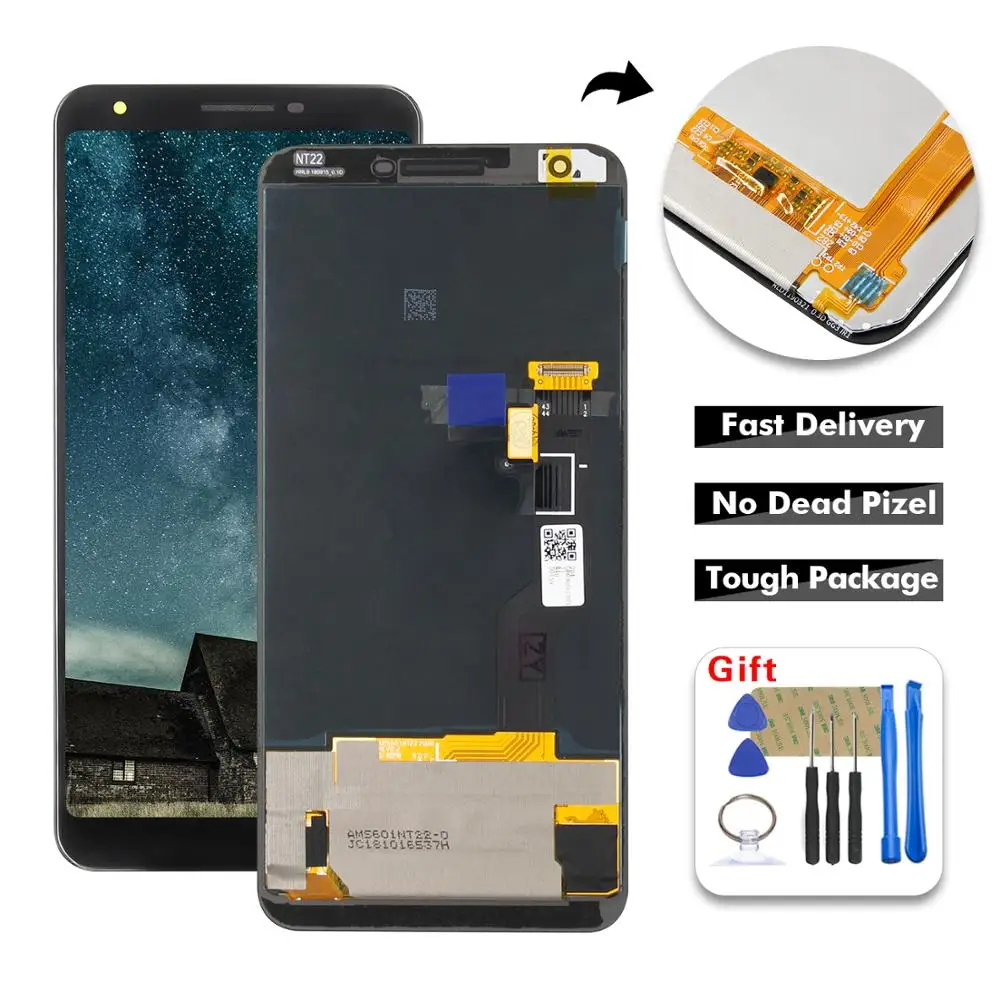

For Google Pixel 3A XL LCD Screen G020A G020E G020B LCD Display Digitizer Screen Touch Panel Sensor Assembly Replacement Parts