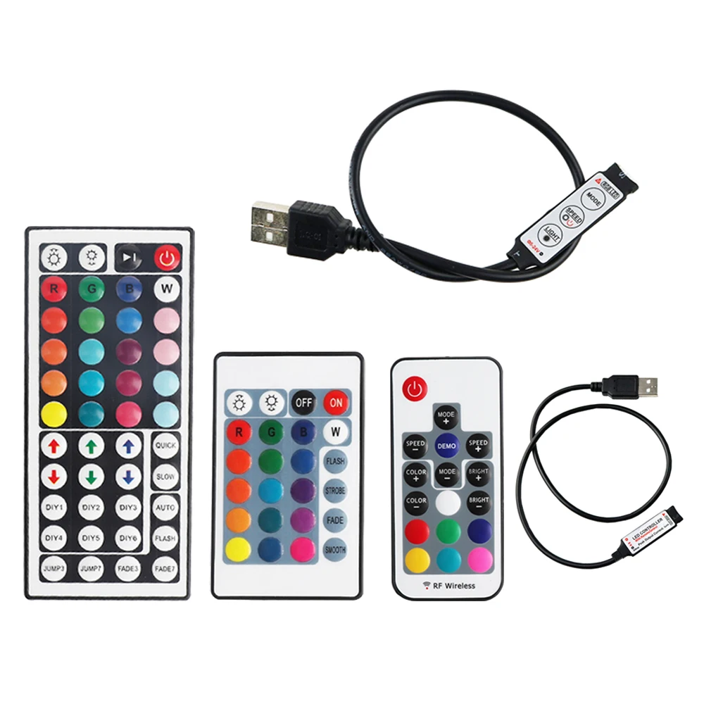 Мини контроллер RGB для светодиодсветильник ленты 3528 5050 SMD 5 в постоянного тока 3