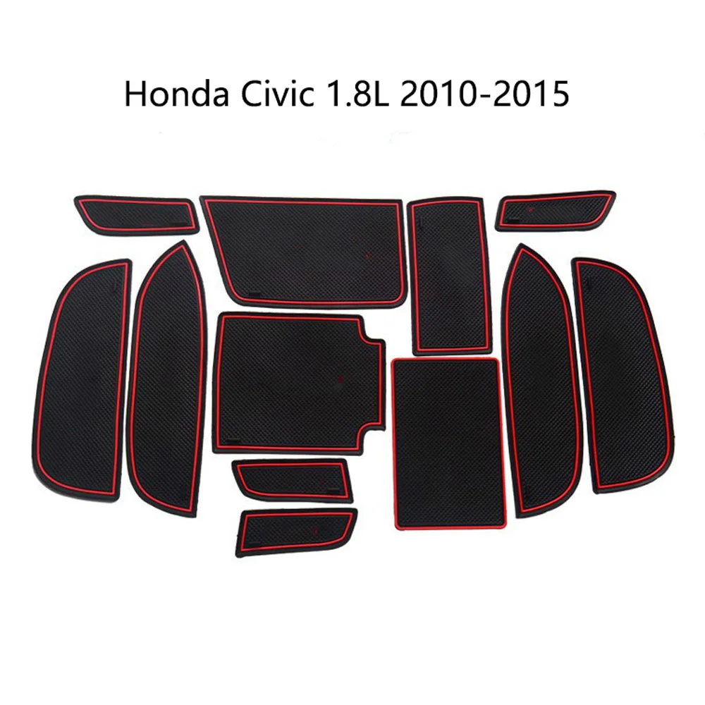 Для Honda Civic 1.8L 2.0L 2010 2011 2012 2013 2014 2015 Нескользящая дверная прокладка для ворот панель
