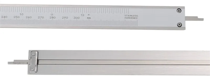 Штангенциркуль 0-300 мм/0,05 1/128in с нониусом, микрометр датчик из нержавеющей стали измерительный инструмент