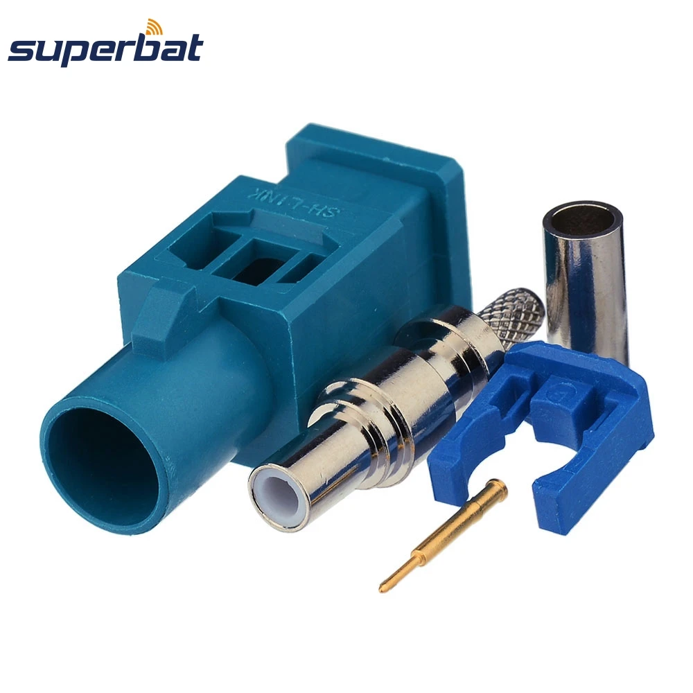 Waterblue RF Coaxial Connector for Electronic Components
