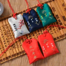 Вышивка Саше украшение фестиваль лодок дракона Саше шеи бахромой пустой мешок амулет фукуи мешок