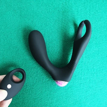 Thierry Vibrating Prostate Massager Men Anal Plug Waterproof heatable dual Motors 10 modes stimulate testis Butt Anus Sex Toys 5