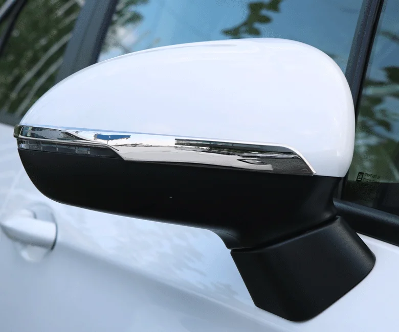 Lsrtw2017 нержавеющая сталь заднего вида автомобиля против царапин полосы Таймс для Opel Astra K автомобильные аксессуары