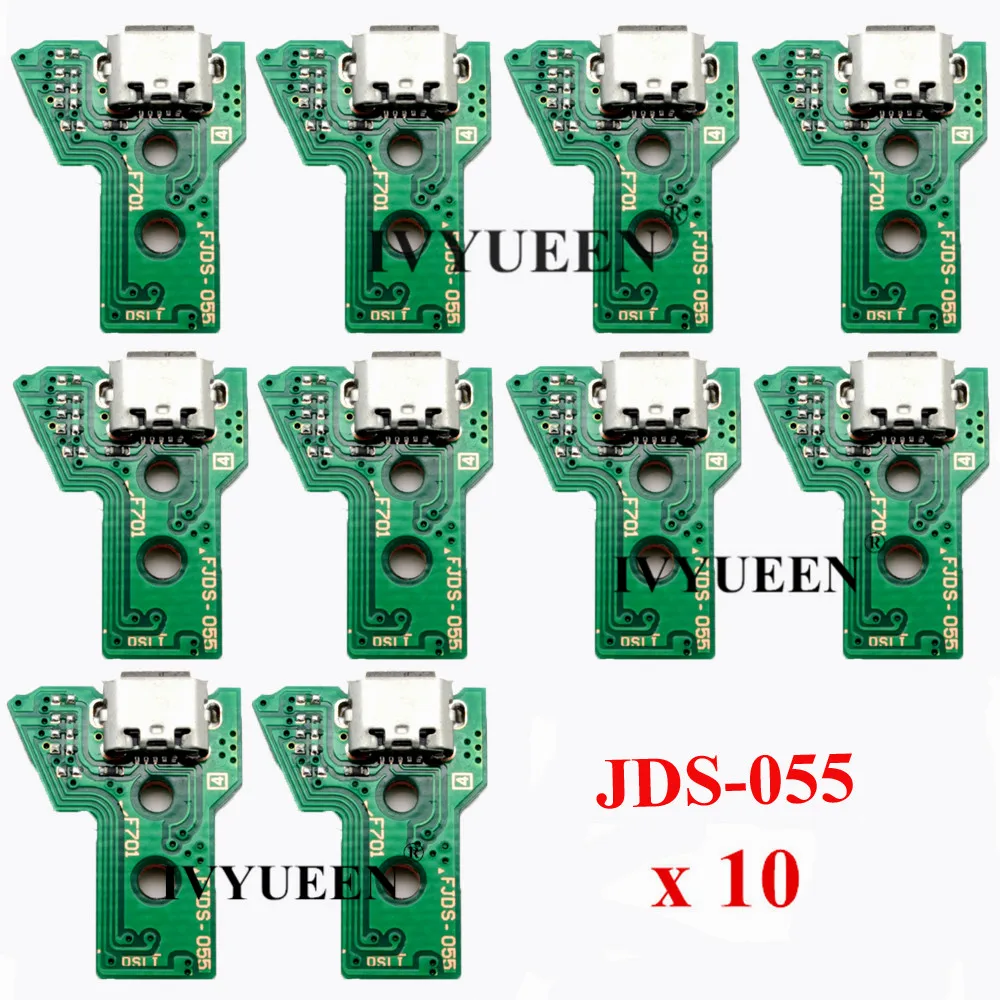10 шт. JDS 055 040 030 011 usb разъем для зарядки для sony playstation 4 PS4 DS4 Pro тонкий контроллер зарядное устройство печатная плата