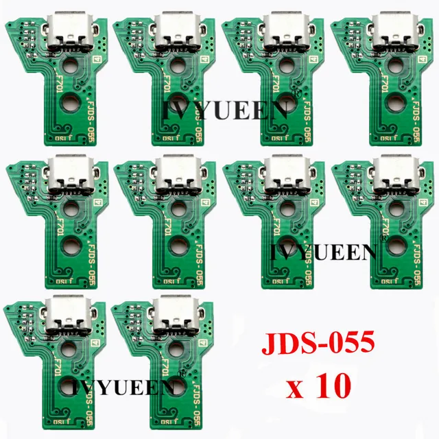 10 pcs JDS 055 040 030 011 USB Charging Port Socket Board For Sony
