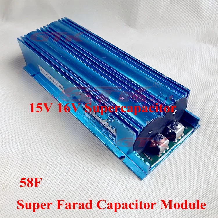 

15V 58F Supercapacitors Module Start Power Motor Super Farad Capacitor 6x 2.7V 58F car 16v 2.7V 58F rectifier car energy