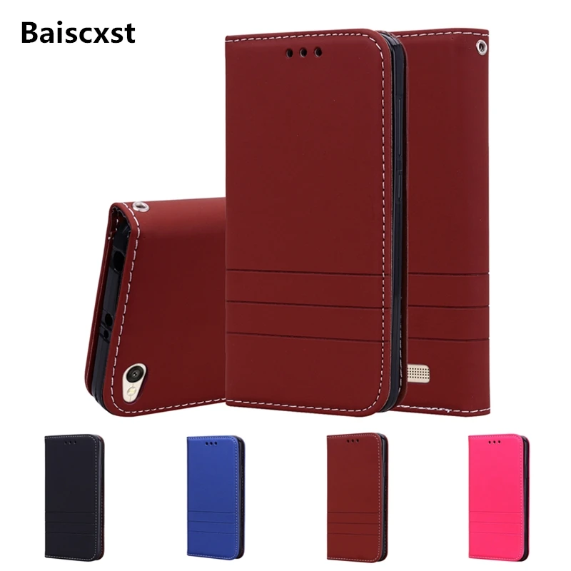 

Baiscxst Case For Xiaomi Redmi 4A Luxury PU Leather Case Wallet Book Cover For Xiaomi Redmi 4A Cover Fundas Holder Stand