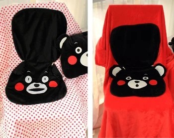

IVYYE 1PCS Kumamon Bear Anime Blanket Plush Velvet Warm Decoration Soft Bed Home Pillow Throw Sofa Blankets Unisex Gifts NEW