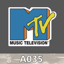 Bevle A-035 TV Kanal Wasserdicht Mode Kühle DIY Aufkleber Für Laptop Gepäck Skateboard Kühlschrank Auto Graffiti Cartoon Aufkleber