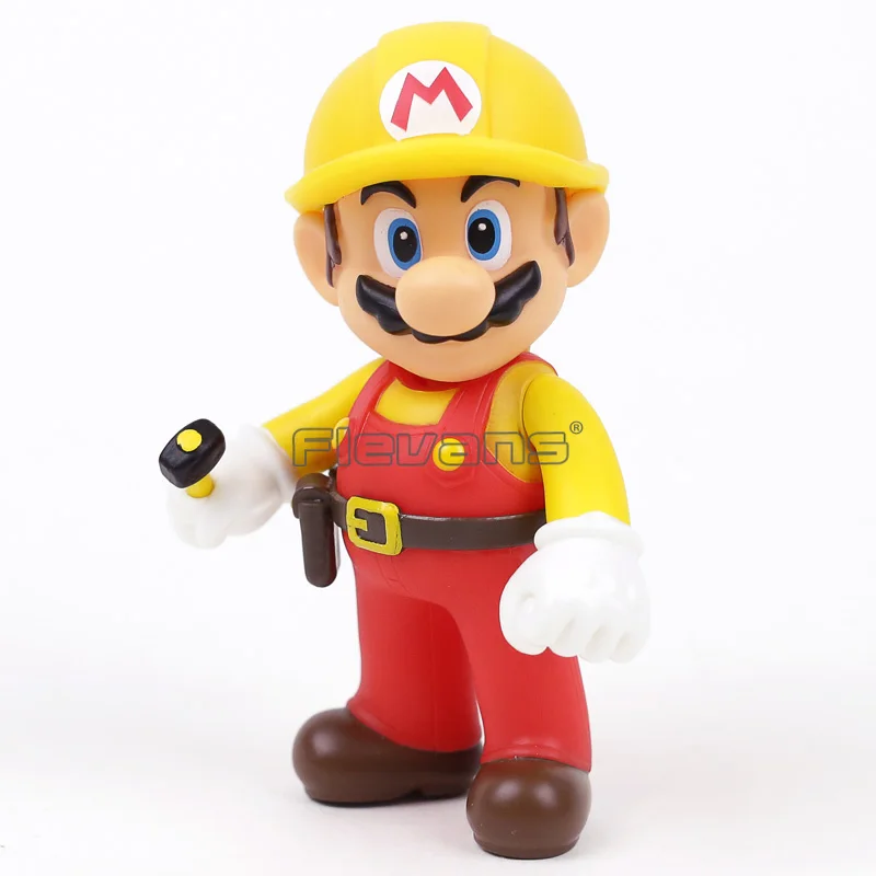 Super Mario Bros The Repairman Mario Vinyl Action Figure Collectible Model Toy Super Mario Bros The Repairman Mario Vinyl Action Figure Collectible Model Toy