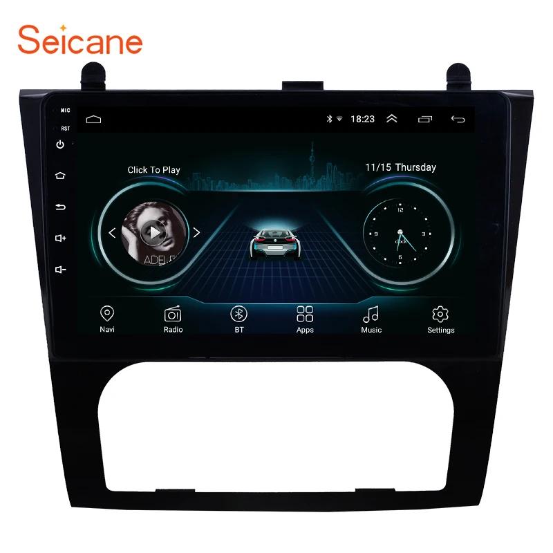 Seicane Android 8 1 9 дюймовый автомобильный радиоприемник с навигацией GPS для 2008 2012 Nissan