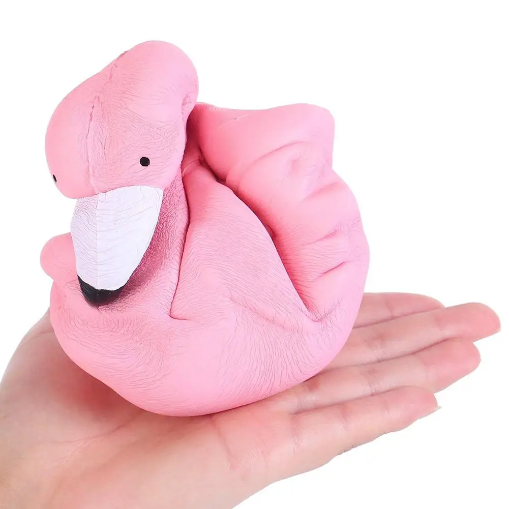 Милый мультяшный Фламинго замедлить рост игрушки Chic мягкими Vent детские игрушки подарок