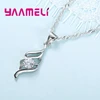 925 Sterling Silver Pendant Hoop Earring 4