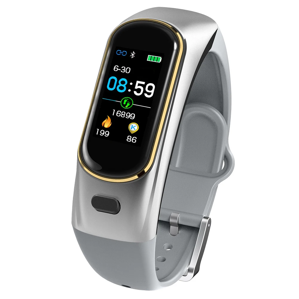 

Multi Sports Modes Color Screen Sleep Bluetooth Wireless Anti Scratch Heart Rate Monitor Portable Waterproof Headset Smart Watch