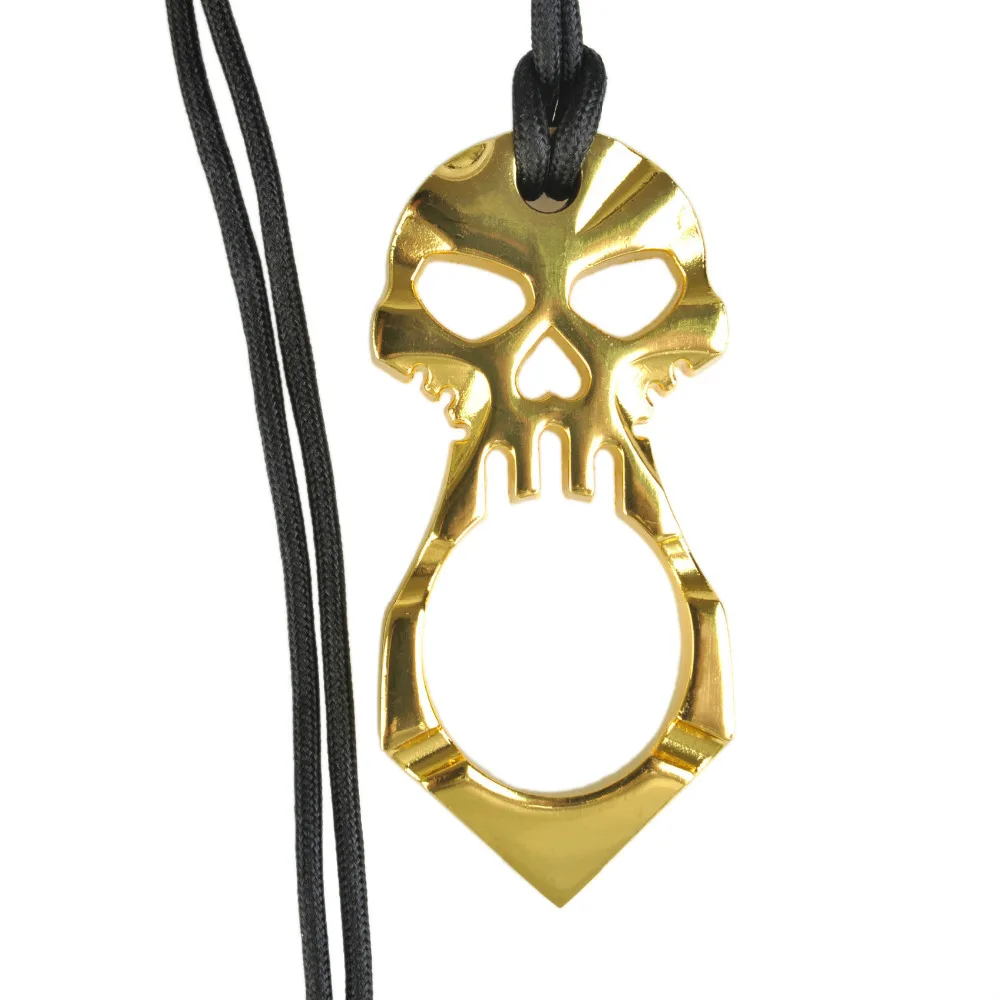 

Acecare Outdoor Multi-functional Stainless Skull Survival Pocket Tool Chain Bottle Opener Survival Tool drop shipping