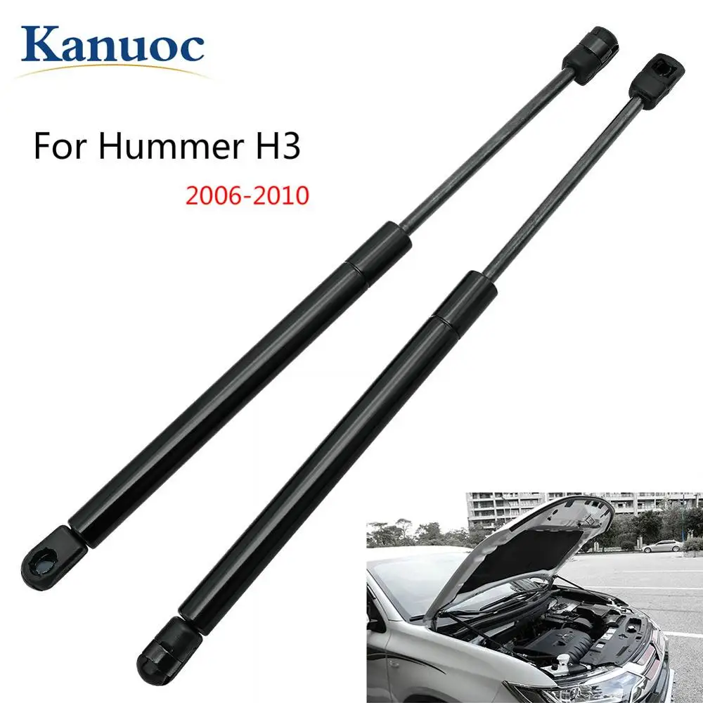 

1 Pair Car styling Front Hood Gas Spring Lift Support Strut Shock PM3171 Accessories For Hummer H3 2006 2007 2008 2009 2010