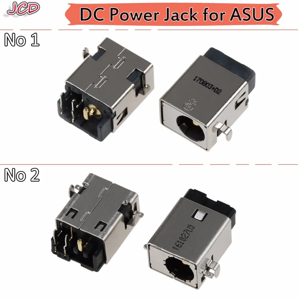 JCD ноутбук Разъем питания постоянного тока для ASUS G53 G53S G53J G53SX G53SW G55 VX7 G46 G46V 2,5 мм разъем питания постоянного тока для ASUS X75VB X75VC X75VD X75 X75A