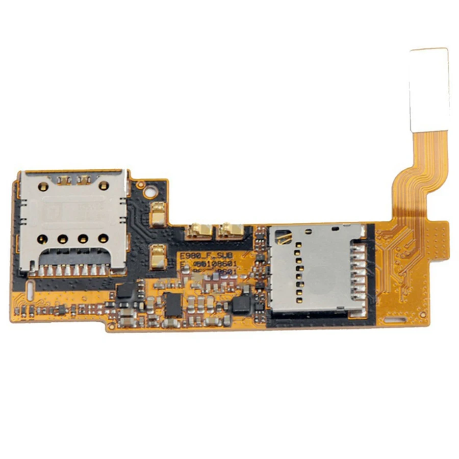 

New for LG Optimus G Pro / E980 High Quality Version SD Memory SIM Card Holders Slot Reader Flex Cable Replacement repair parts
