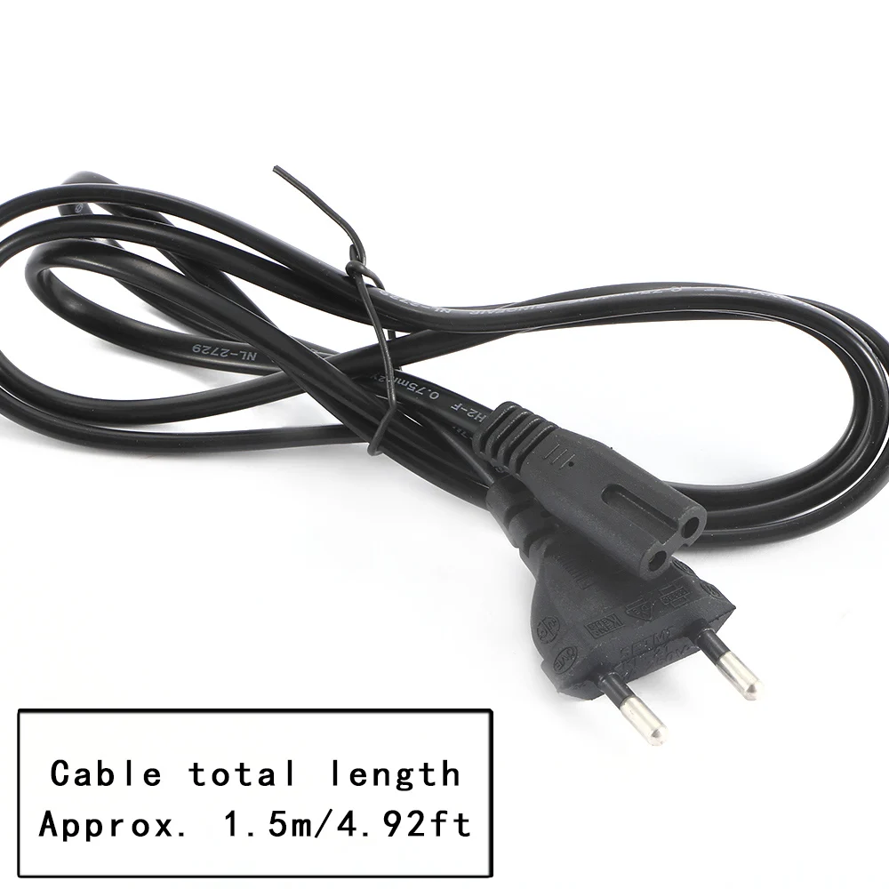 Универсальный 1,5 м ЕС Стандартный к Рисунок 8 C7 2-контактный разъем AC Мощность кабель провод шнур питания Удлинитель