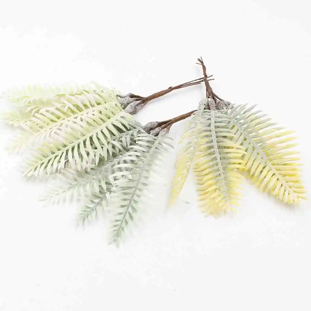 6pcs/lot artificial flower mini fern wedding decoration garland decorative fake flower