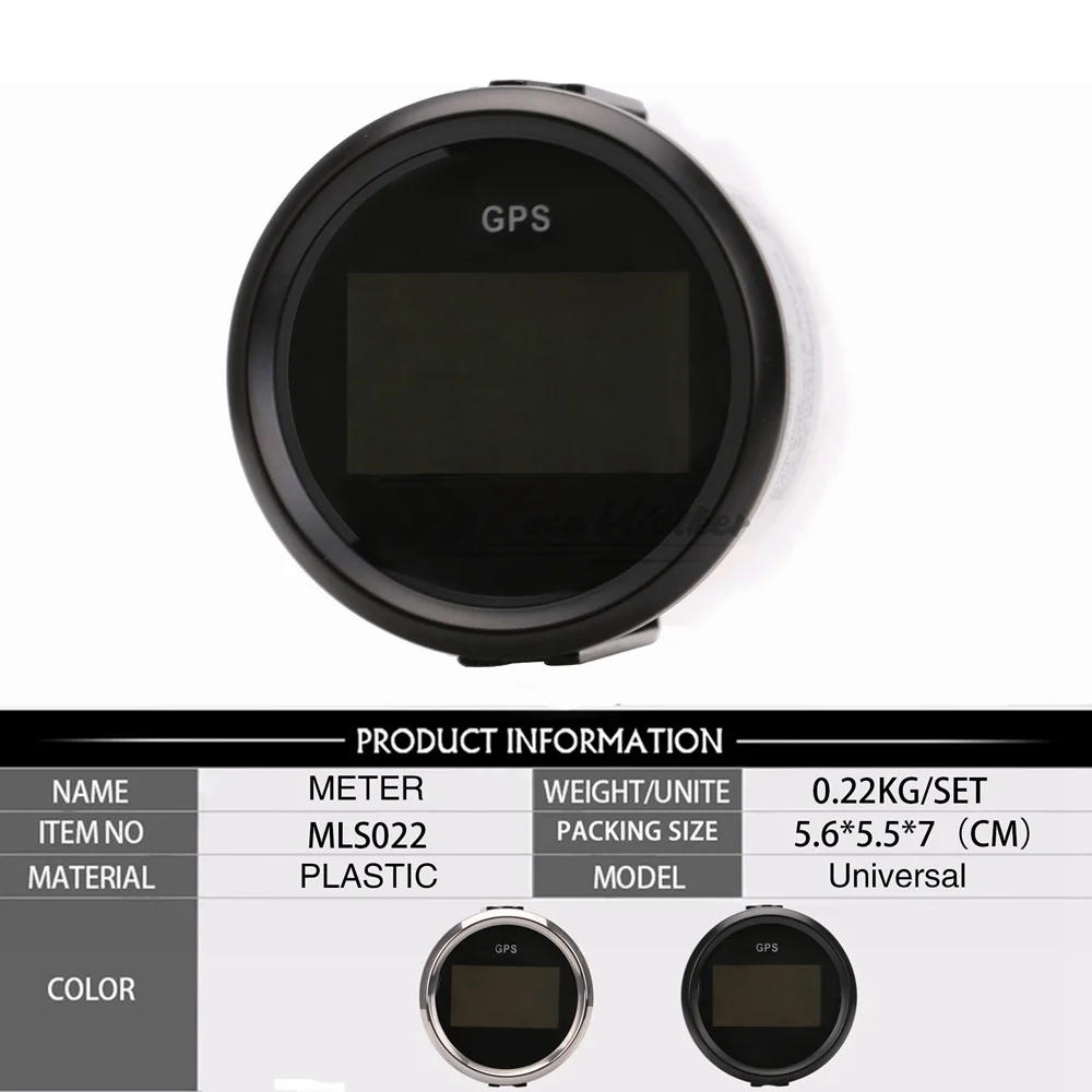 2 &quot(52 мм) цифровой gps спидометр одометр для автомобиля лодка с Подсветка 12 V/24