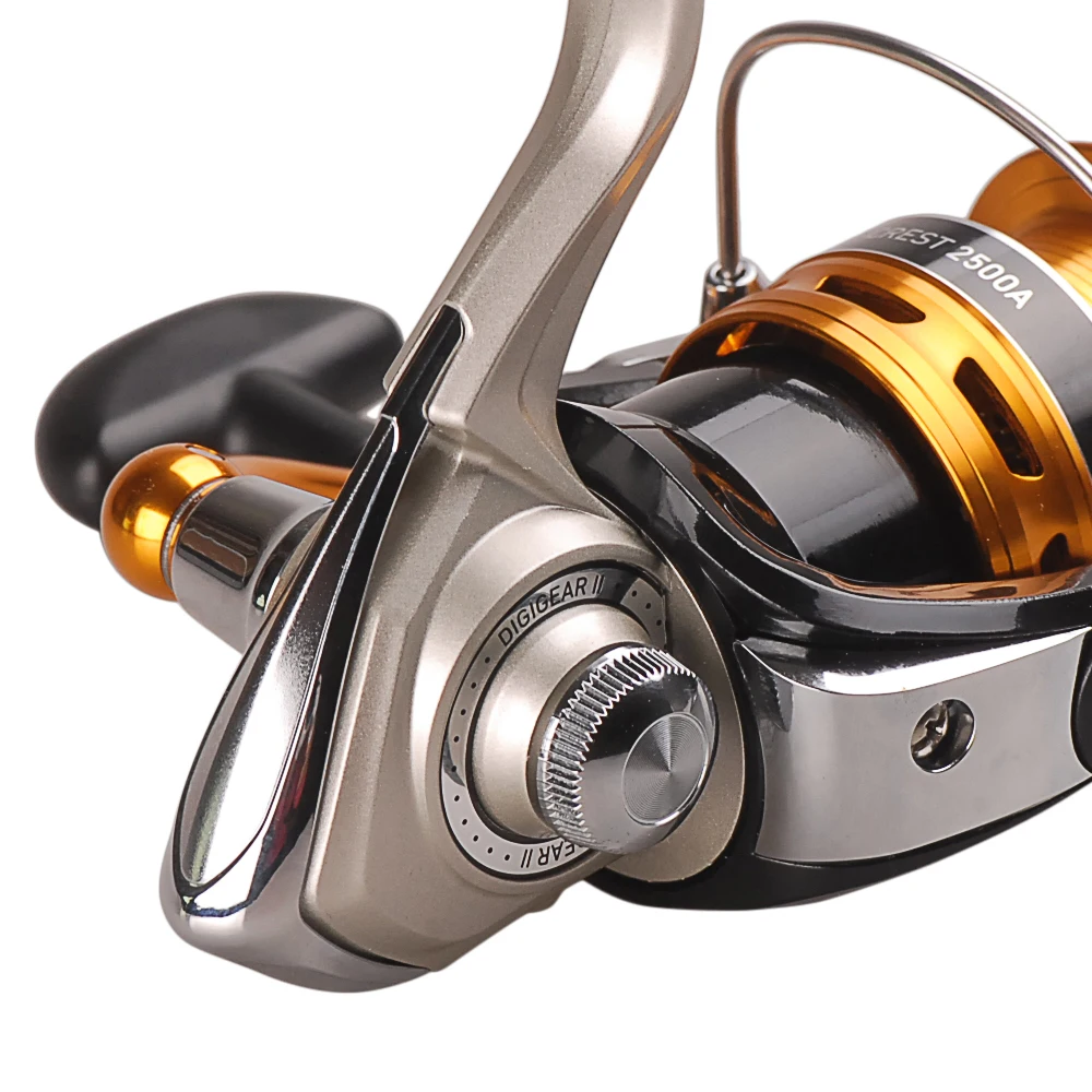 DAIWA CREST 2500A 3000A спиннинговая Рыболовная катушка 4BB 5 3: 1 Max Drag 4 кг морской окунь