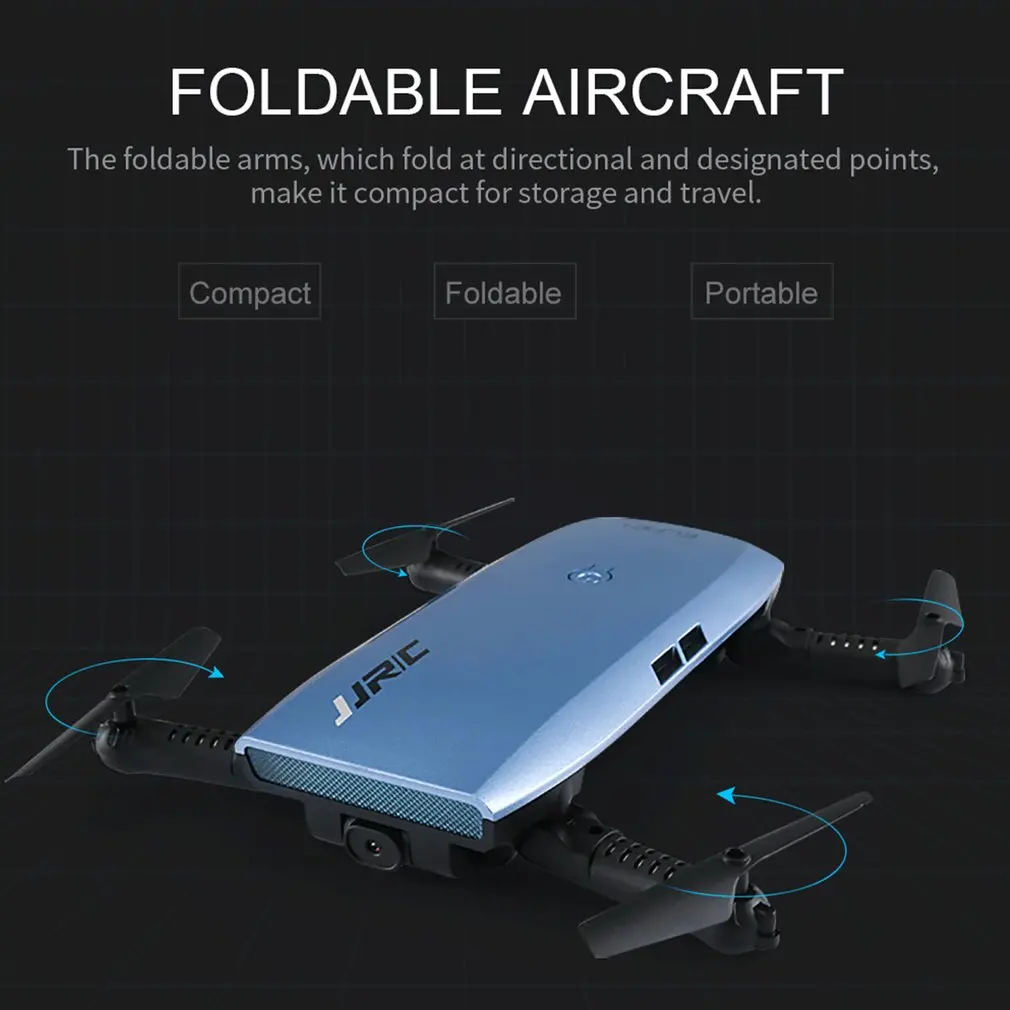 

JJRC KY101 Intelligent Drone RC Drone Quadcopters Altitude Hold Headless H/L Speed 3D Flips One-key Takeoff/Landing flight plan