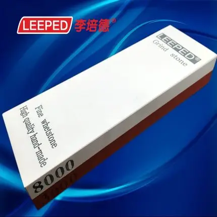 

LEEPED 3000/8000 grit High Quality Double Sides Knife Sharpener Whetstone Sharpening Stones