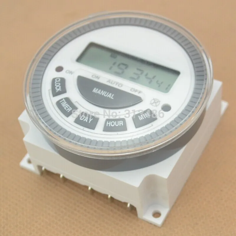 TM619 AC 220V 230V 240V цифровой lcd Таймер питания программируемый реле времени с UL реле 16A NO+ NC