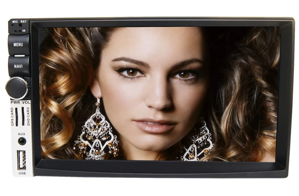 Best 7" HD 1024*600 Quad Core Android 6.0 2 Two Din Universal Car DVD Radio GPS Stereo Navigation Playe for old Nissan Hyundai Kia 0