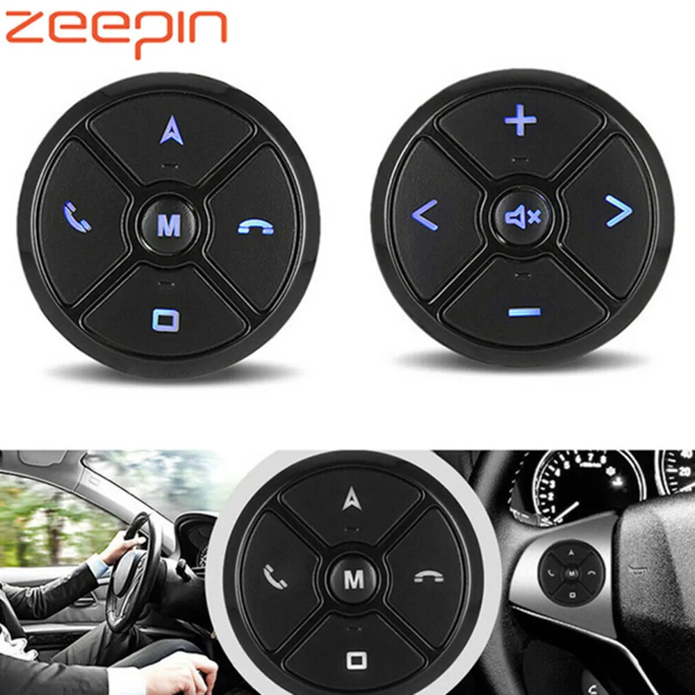 Tanie Oryginalna T 3 kierownica do gier samochodowych bez zestawu głośności GPS Noctilucent rozłącz odpowiedź wielofunkcyjna wolna ręka 10 kluczy