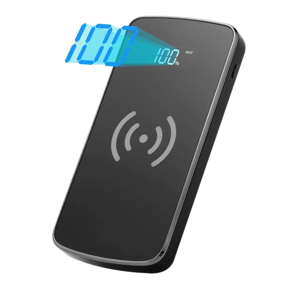 Power Bank 10000mAh QI Wireless Charger Wireless Charging External Battery Pack Dual USB Powerbank for Mobile Phones Poverbank Power Bank 10000mAh QI Wireless Charger Wireless Charging External Battery Pack Dual USB Powerbank for Mobile Phones Poverbank