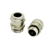 M12 T Тип Водонепроницаемый совместных M14 Glan головка M16PG7 нить M18 M20 металлические уплотнения кабеля IP68 10 шт