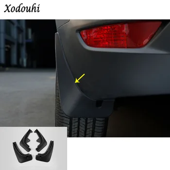 

Car Plastic Fender Soft Mudguard Protection Flap Splash Mud Guard Frame Hoods 4pcs For Mazda CX-3 CX3 2016 2017 2018 2019 2020