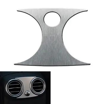 

1x Console Armrest Box Rear Air Outlet Vent Trim Cover Panel Sticker For Benz C Class GLC C300L