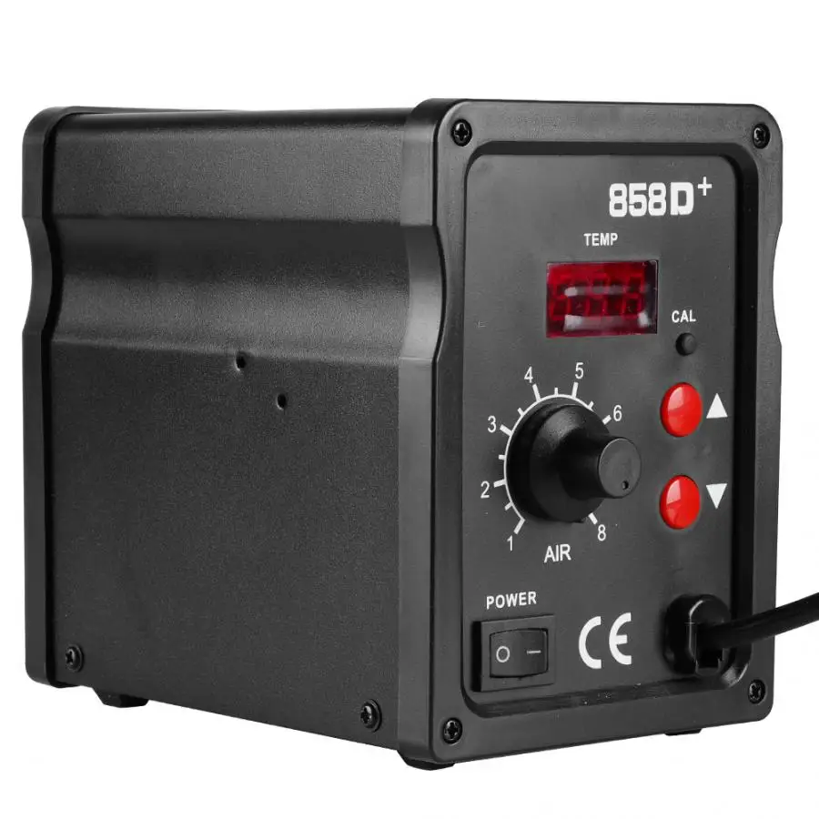 

Soldering Station T12 SMD Digital Display Hot Air Gun Rework Station with 3pcs Nozzles Soldering