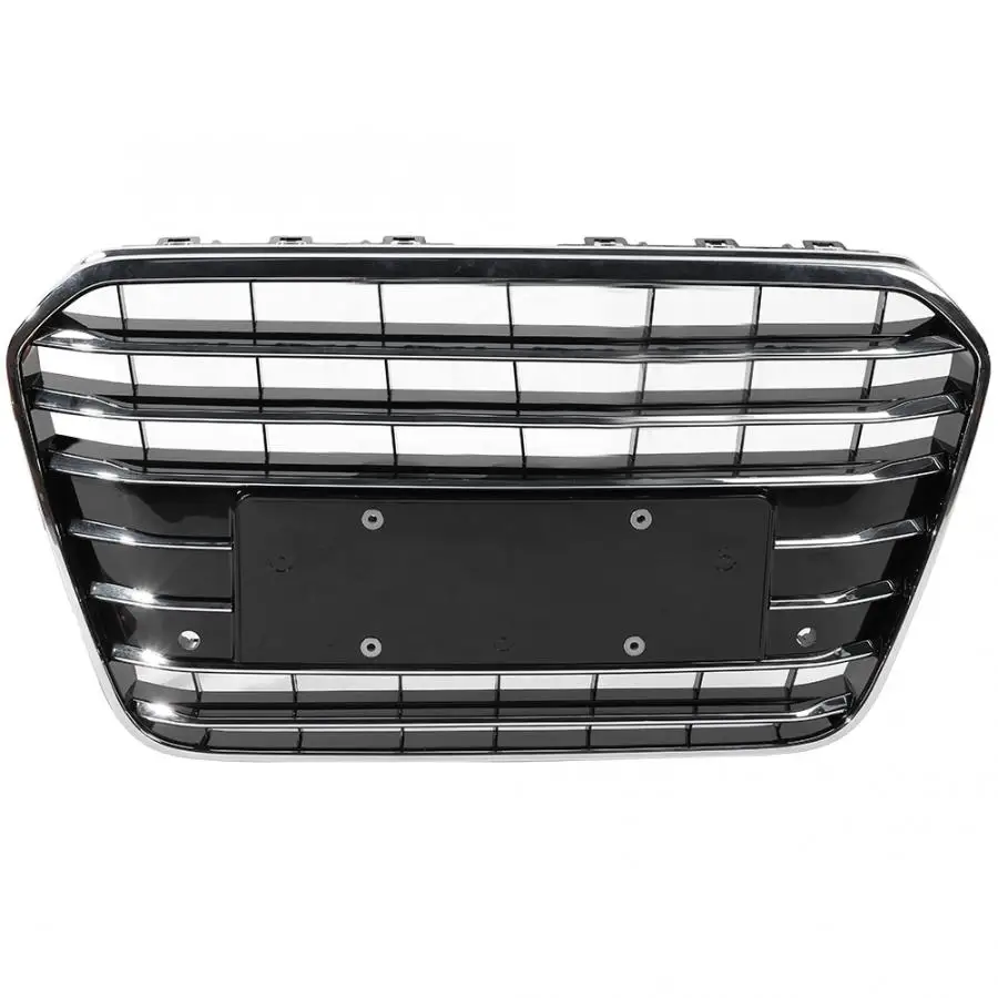 

Car Front Bumper Grill Center Grille for Audi A6 C7 2012 2013 2014 2015 car-styling car mesh