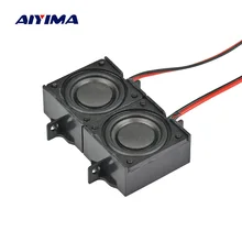 AIYIMA 2Pcs Audio Portable Speakers Altavoz 8Ohm 5W LCD TV Advertising Speaker Ses Sistemi Altavoces Hoparlor DIY Home Theater