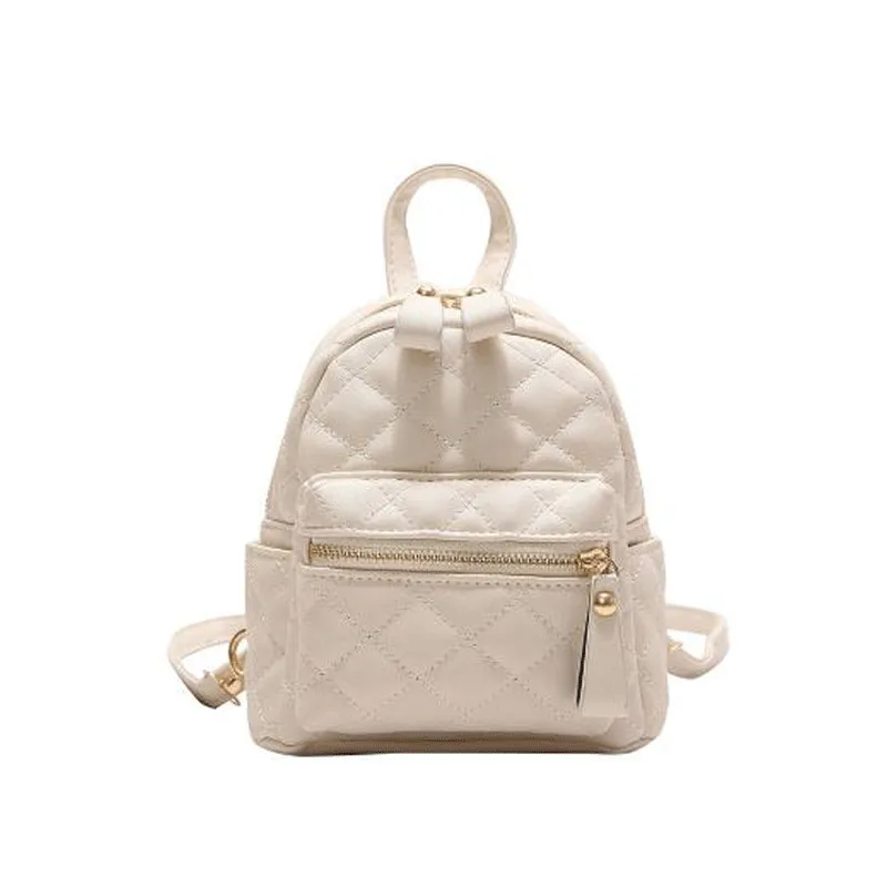 

Wobag Fashion girl candycolor small backpack High quality PU leathe Mini Shoulder Bag Sweet College Wind Fashion female bag
