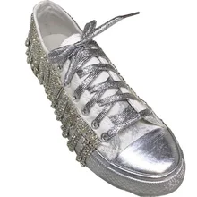 Весна женская обувь новые старые кружевной сетка со стразами красного цвета; модные туфли на плоской подошве на низком каблуке женские туфли-лодочки на шпильке