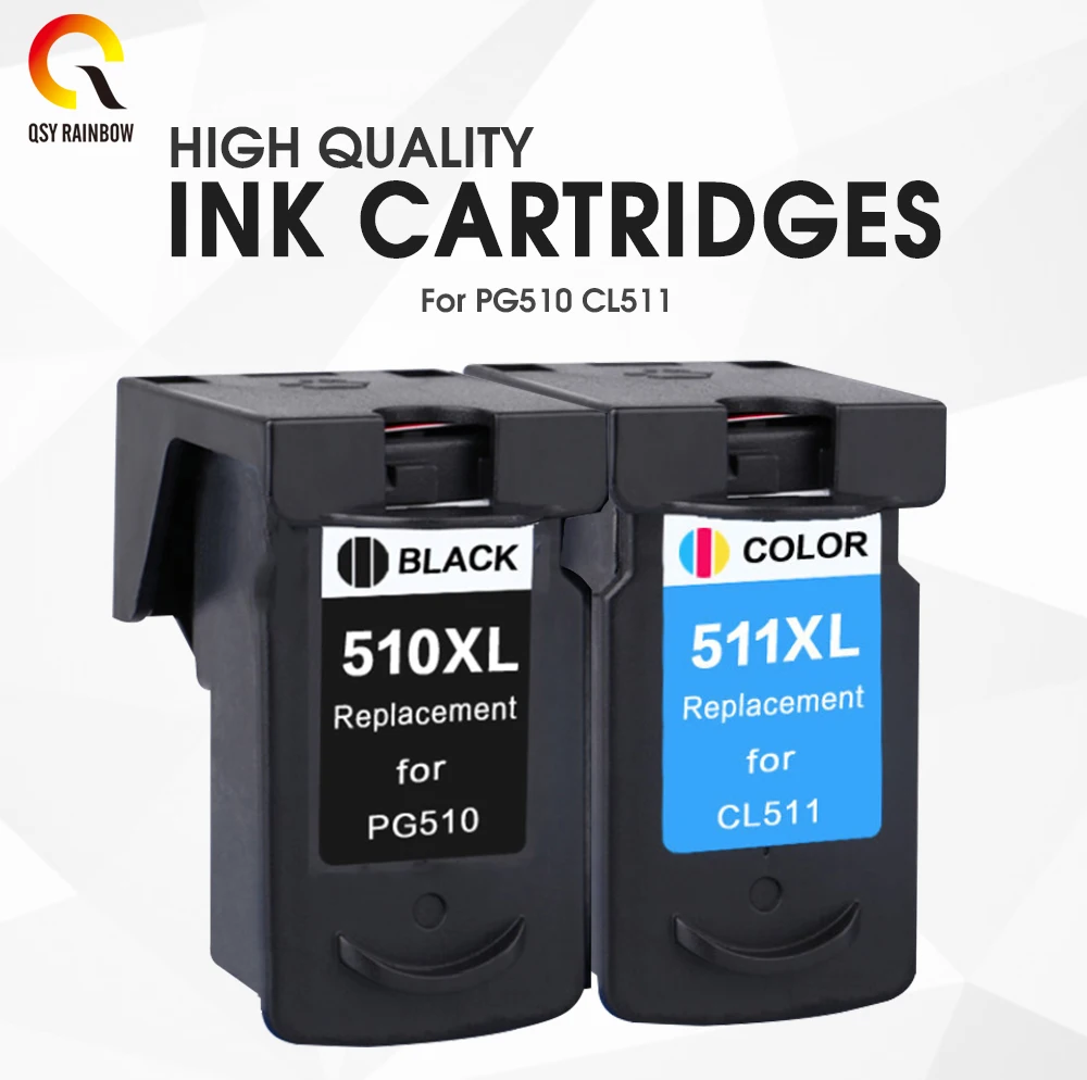 CMYK SUPPLIES 3Pcs PG510 CL511 Ink Cartridge for Compatible Canon 510 511 Pixma MP 240 250 260 270 280 480 490 IP2700 printers