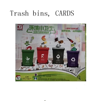 

Environmental protection children early education card game science and education bin garbage sorting toys 3-12 years old gift