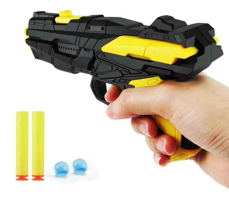 Paintball Nerf Gun Pistol & Soft Bullet Gun Plastic Toys CS Game